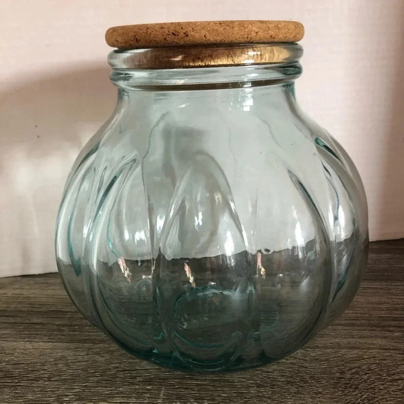 Vtg Italian Glass Jar - Picture 3 of 9